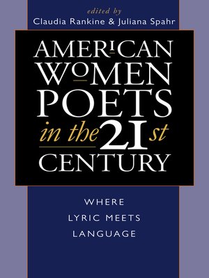 cover image of American Women Poets in the 21st Century